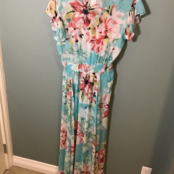 Chiffon maxi dress - Picture 4 of 4